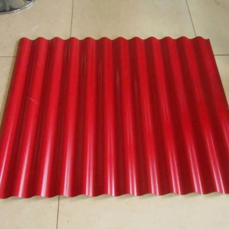 Zinc coated hot rolled 22 gauge corrugated galvanized steel sheet metal roofing price