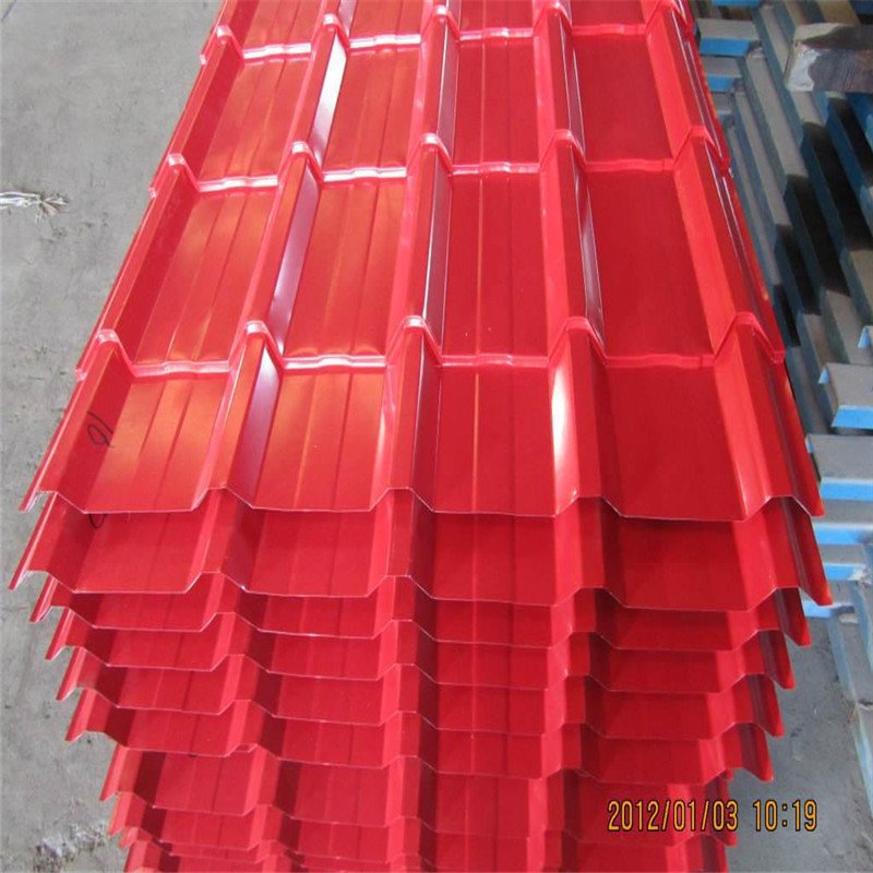 Manufacturer Production Metal Corrugated Prepainted Galvanized Steel Zinc Color Coated Gauge Roofing Sheet Price