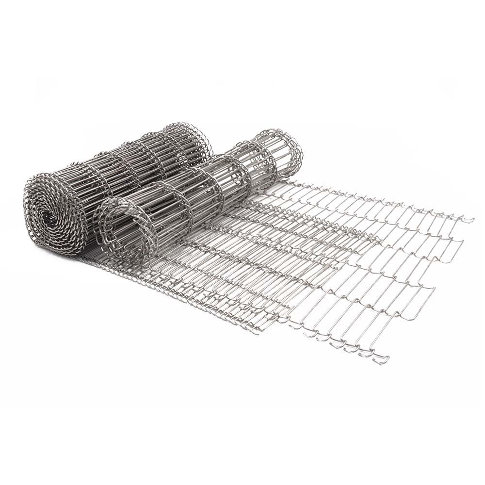 304 Stainless steel wire mesh conveyor belt,flat conveyor belt for chocolate coating, drying