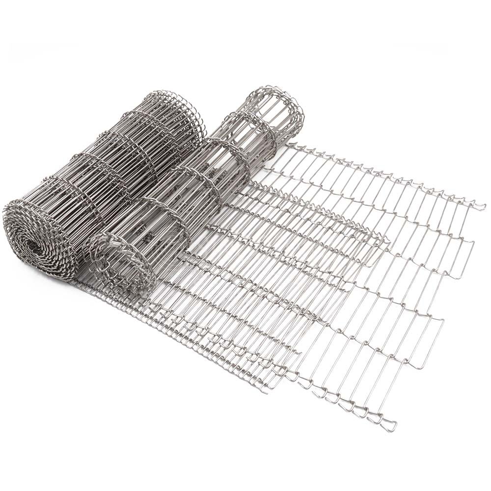 304 Stainless steel wire mesh conveyor belt,flat conveyor belt for chocolate coating, drying
