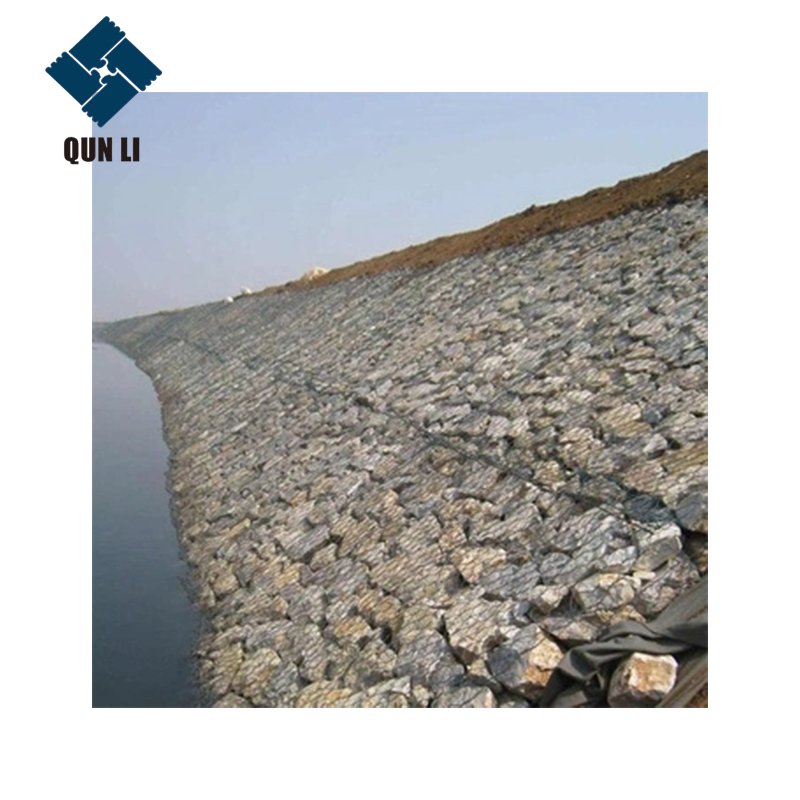 High Quality Multiple Twisted Hexagonally Woven Galvanized Or Pvc Coated Steel Wire Mesh