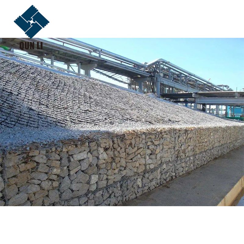High Quality Multiple Twisted Hexagonally Woven Galvanized Or Pvc Coated Steel Wire Mesh