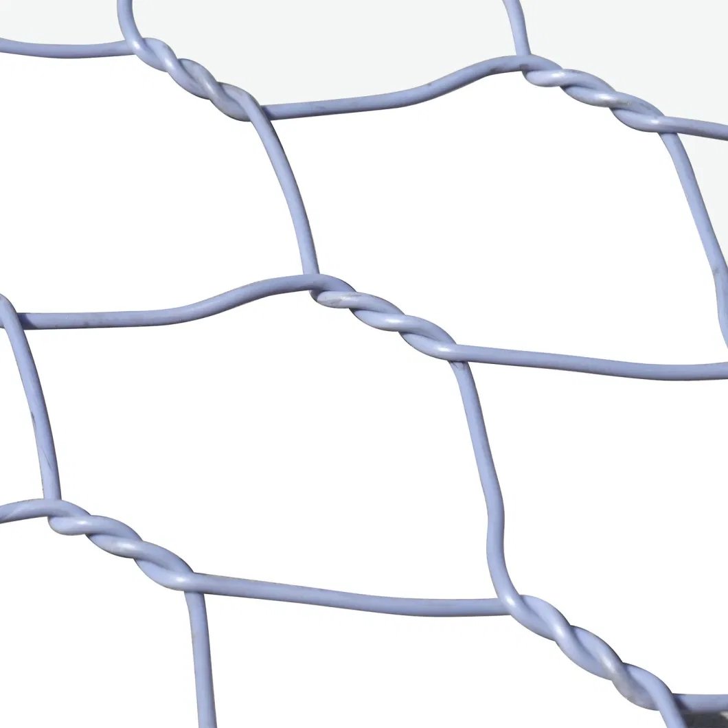High Quality Multiple Twisted Hexagonally Woven Galvanized Or Pvc Coated Steel Wire Mesh