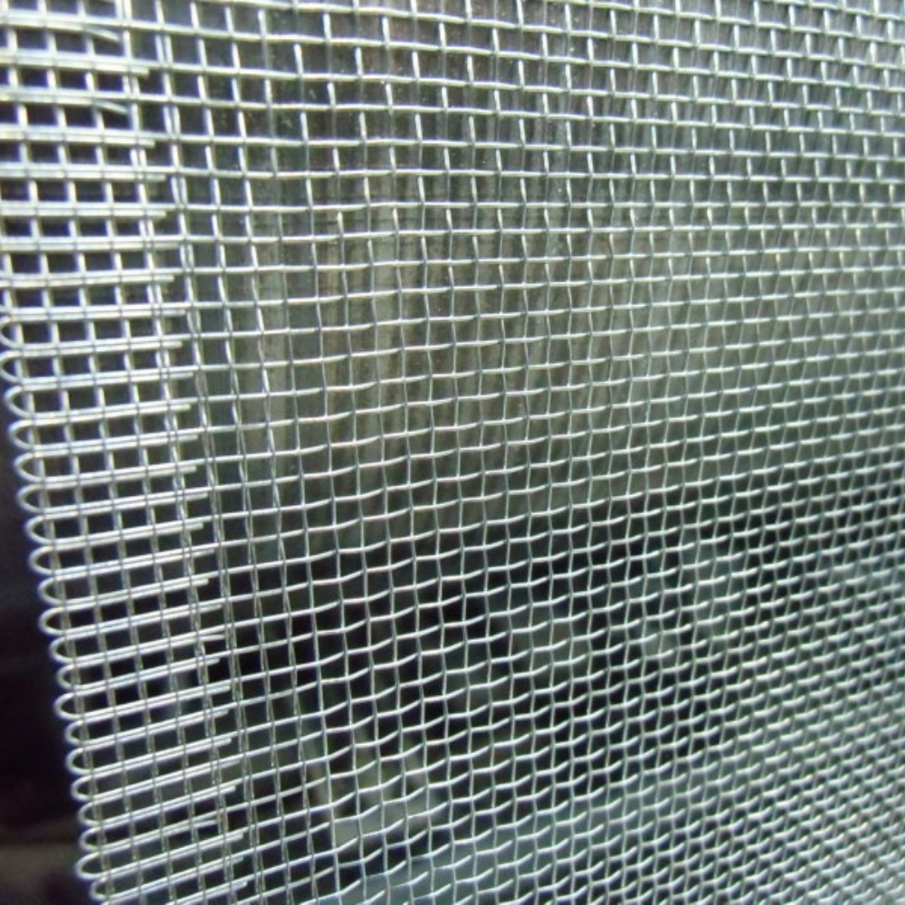 Retractable 800mm Aluminium Mosquito Net with Selvedges Metal Screen for Insects Woven Steel Wire Mesh for Filters