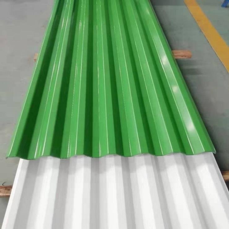 Corrugated Roofing Iron Gi Sheet Thickness Corrugated Galvanized color Roof