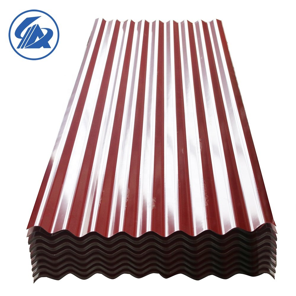 AIYIA SGCC Dx51d SGLCC 0.35mm Hot Dipped Galvanized Corrugated Steel / Iron Roofing Sheets Metal Sheets