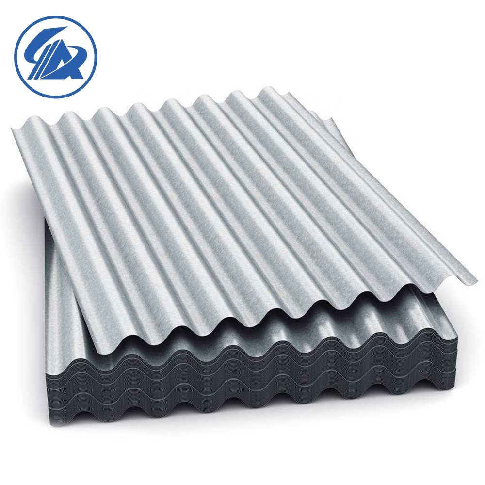 AIYIA SGCC Dx51d SGLCC 0.35mm Hot Dipped Galvanized Corrugated Steel / Iron Roofing Sheets Metal Sheets