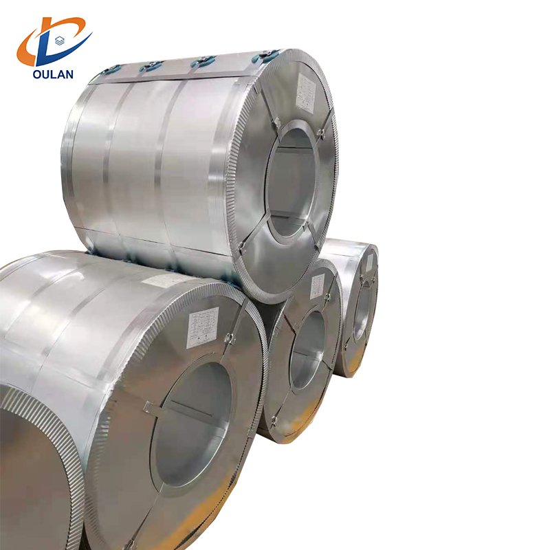 High quality Galvanized Steel Coils With DX51D DX52D DX53D DX54D Colour coated aluminum zinc