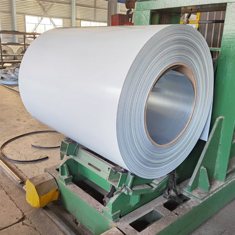 Coil Sheet White Ral9010 Color Prepainted Galvanized Steel any Color Flower Oem China Factory Price Corrugated Box Logo Coated
