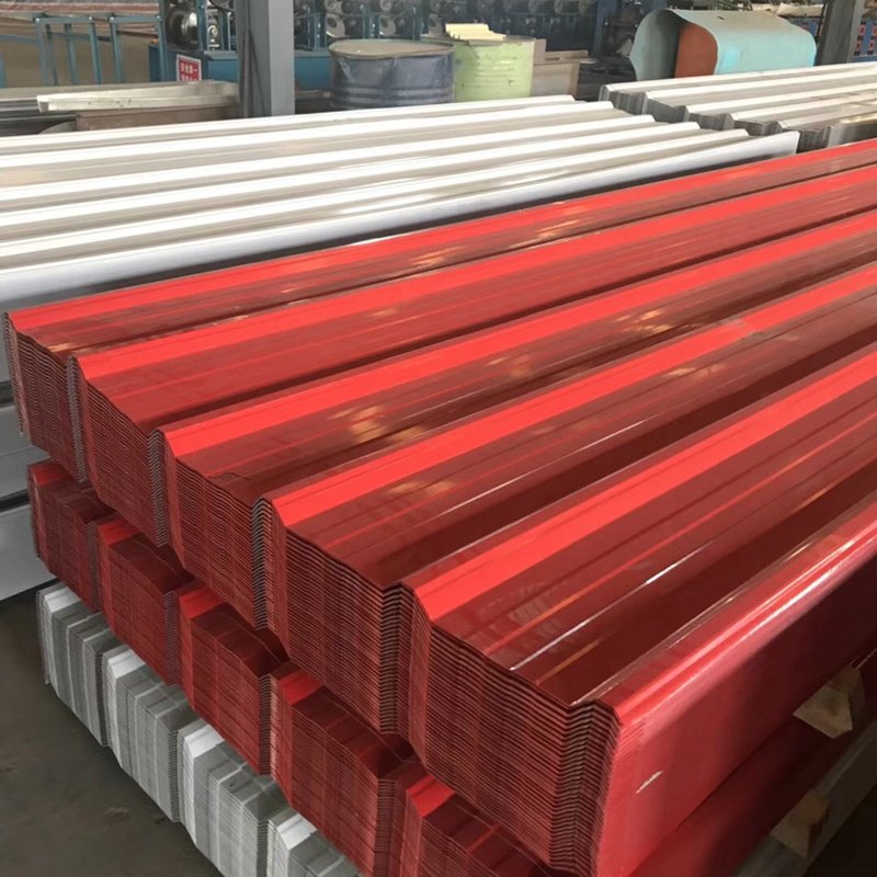 Factory Supplier 0.2*900*2000 Corrugated Plastic Roofing Sheets For Building Frames