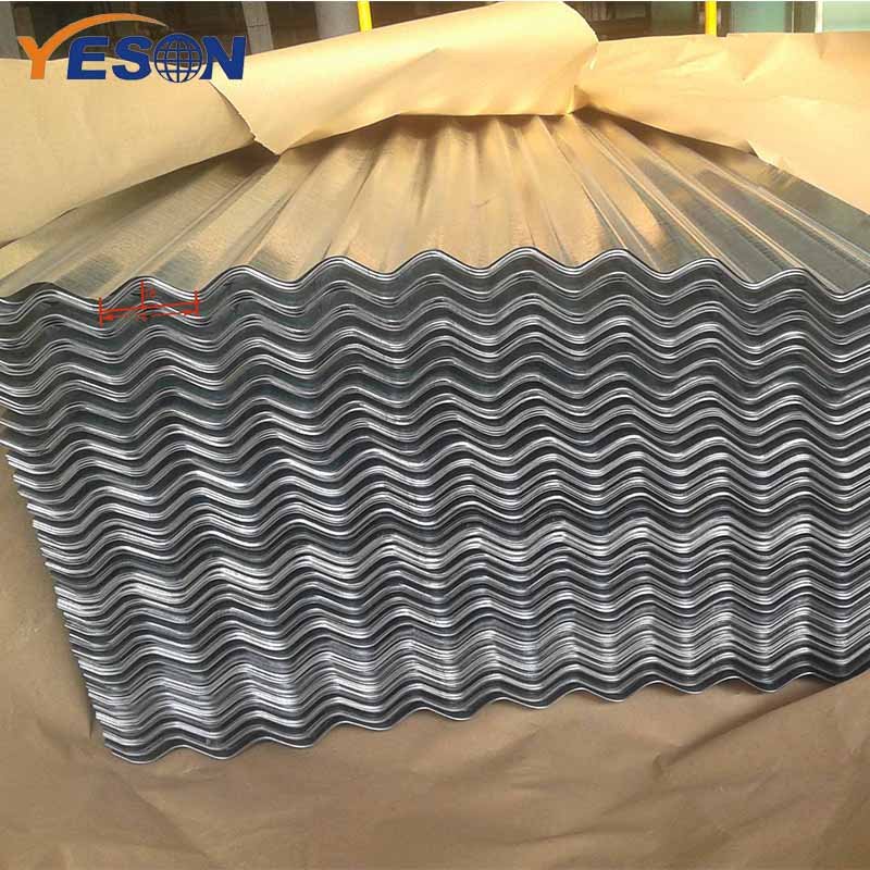 G350-g550 0.43mm Thickness Prepainted Galvanized Corrugated Steel From China Supplier Roofing Sheet