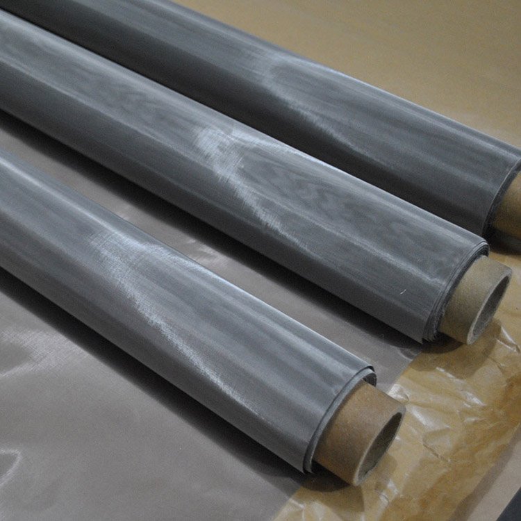 Good quality titanium filter wire mesh plain woven wire mesh silk screen made in China 20 40 100 200 Mesh
