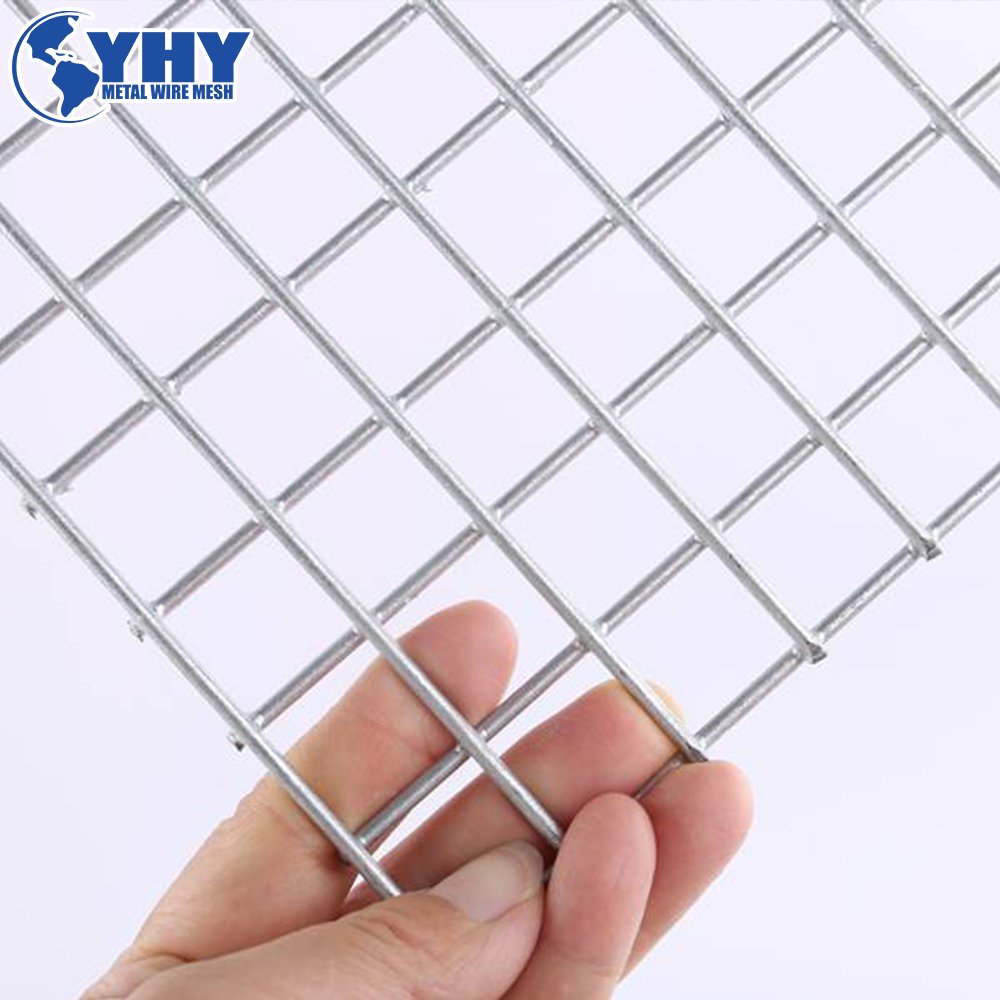 Galvanized small gauge welded steel wire mesh panels aviary mesh