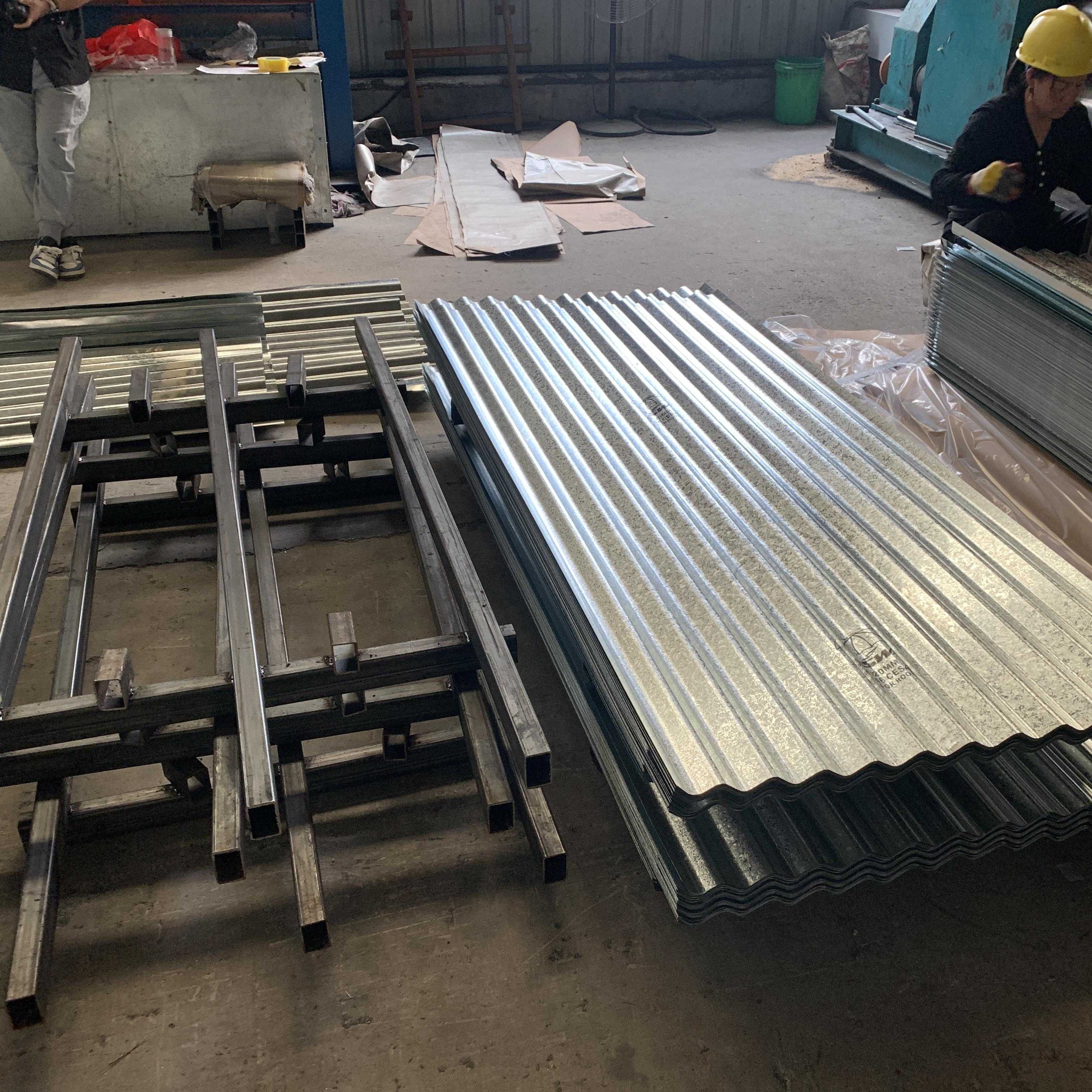 Low Price Z40 Galvanized Roof Sheet Prepainted Corrugated Metal Roofing sheet