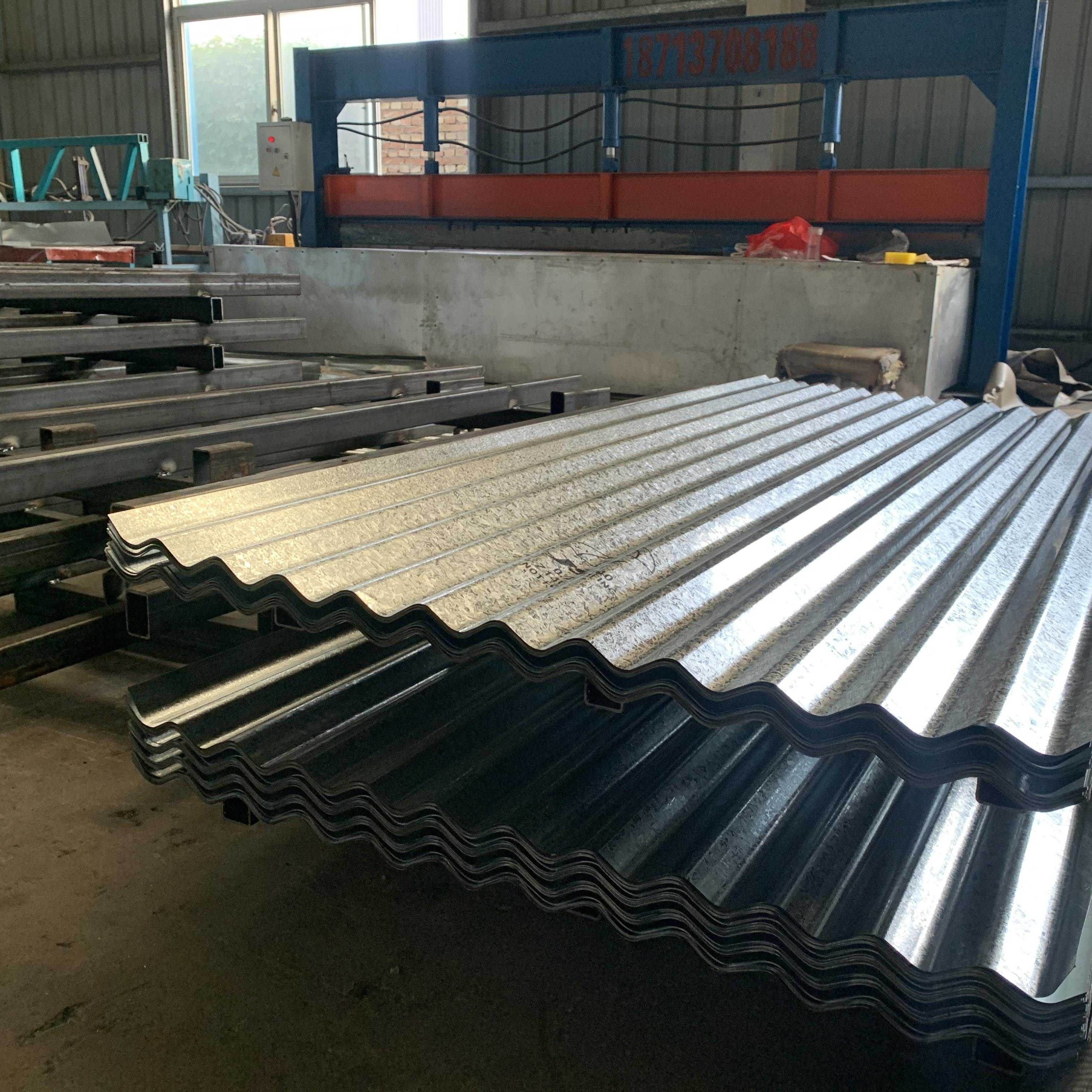 Low Price Z40 Galvanized Roof Sheet Prepainted Corrugated Metal Roofing sheet