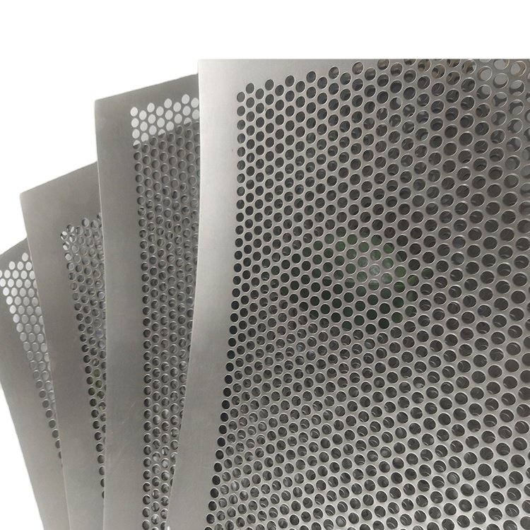 Small hole speaker perforated metal mesh punched stainless steel metal plate screen for speaker