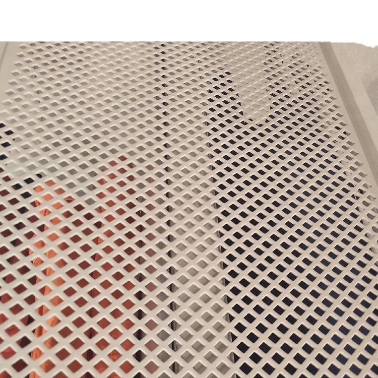 Small hole speaker perforated metal mesh punched stainless steel metal plate screen for speaker