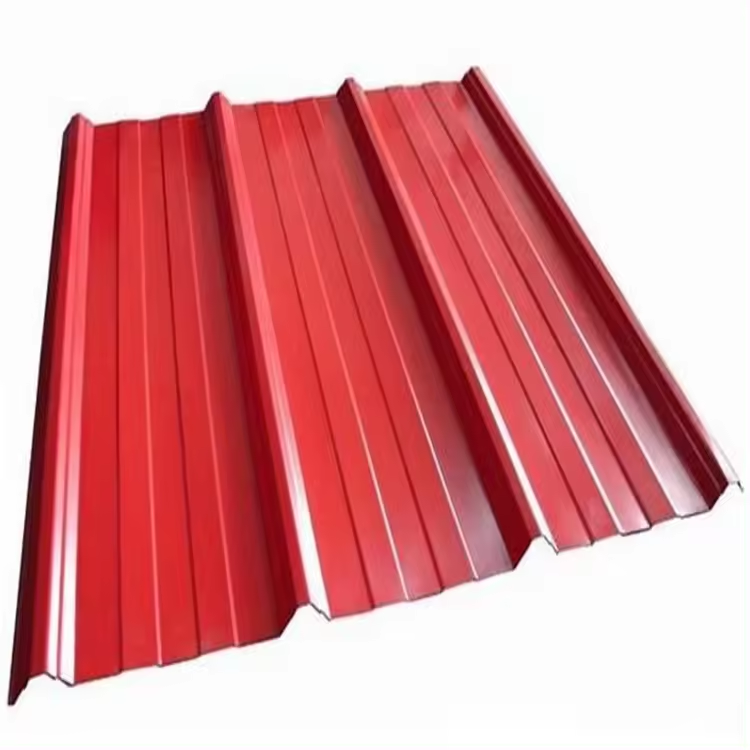 Galvanized Steel Corrugated Roofing Sheet 22 Gauge 0.3mm dx51d z100 Color Coated Plate Corrugated Steel Sheet