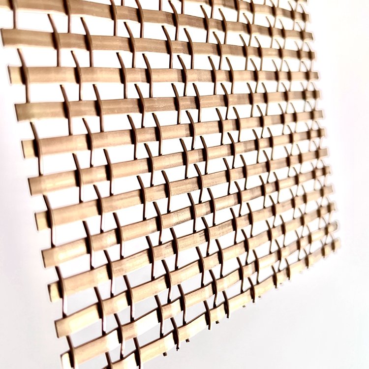 Stainless Steel Decorative Wire Mesh Grill For Cabinets