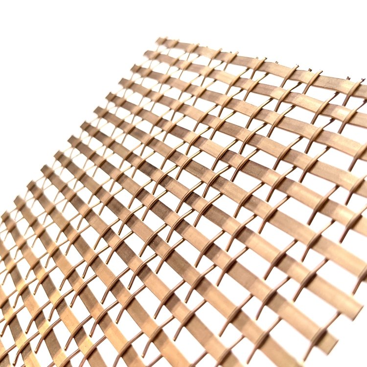 Stainless Steel Decorative Wire Mesh Grill For Cabinets