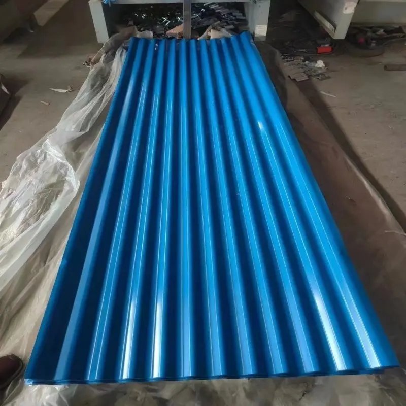 Ppgi Corrugated Metal Roofing Sheet Prepainted Galvanized Steel Sheet