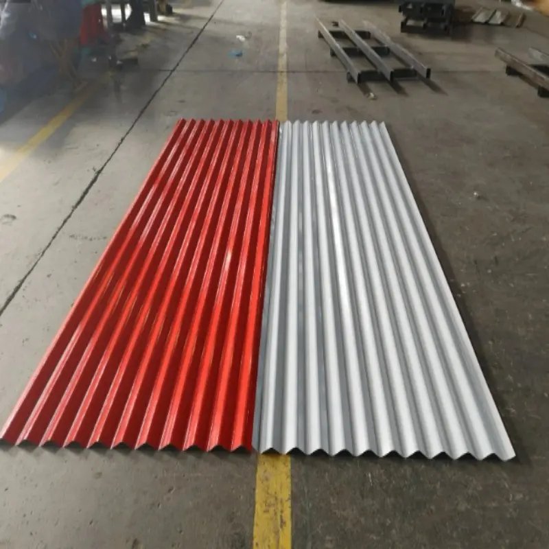 Ppgi Corrugated Metal Roofing Sheet Prepainted Galvanized Steel Sheet
