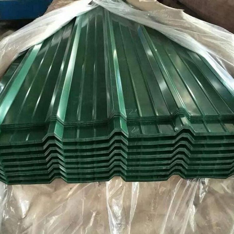 Metal roof sheet factory price galvanized zinc color coated corrugated roof steel sheet price is the best