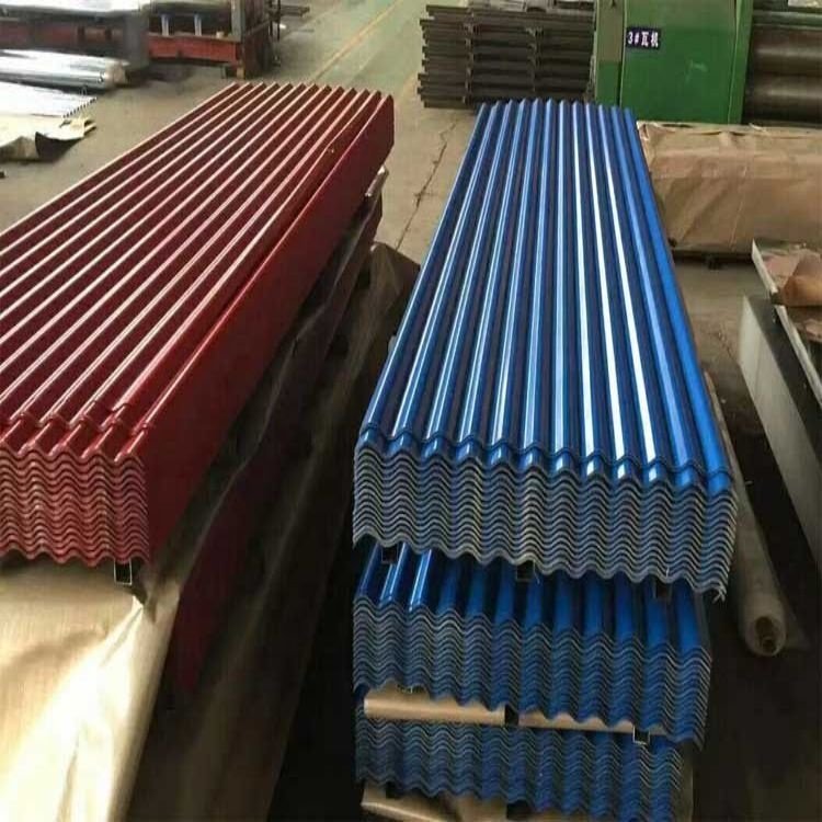 Metal roof sheet factory price galvanized zinc color coated corrugated roof steel sheet price is the best