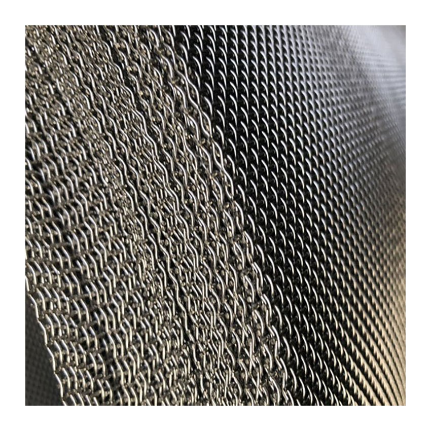 304 316L Stainless Steel Wire Screen Mesh Metal Plain Woven Net 60 80 Micron Weave Filter Mesh