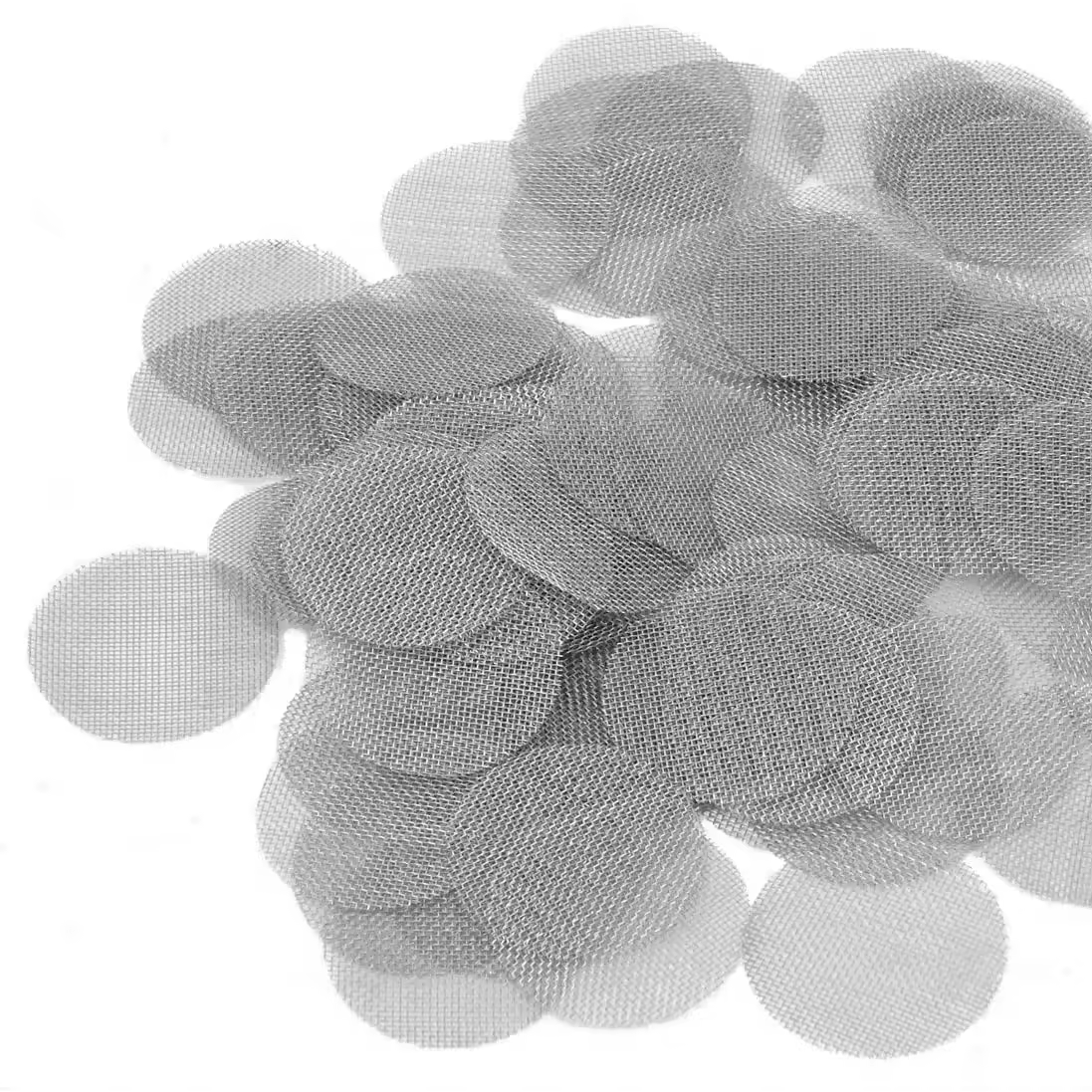 2024 new 20mm 12mm 10mm 8mm Titanium Smoking Pipe Screens Metal Stainless Steel / Brass