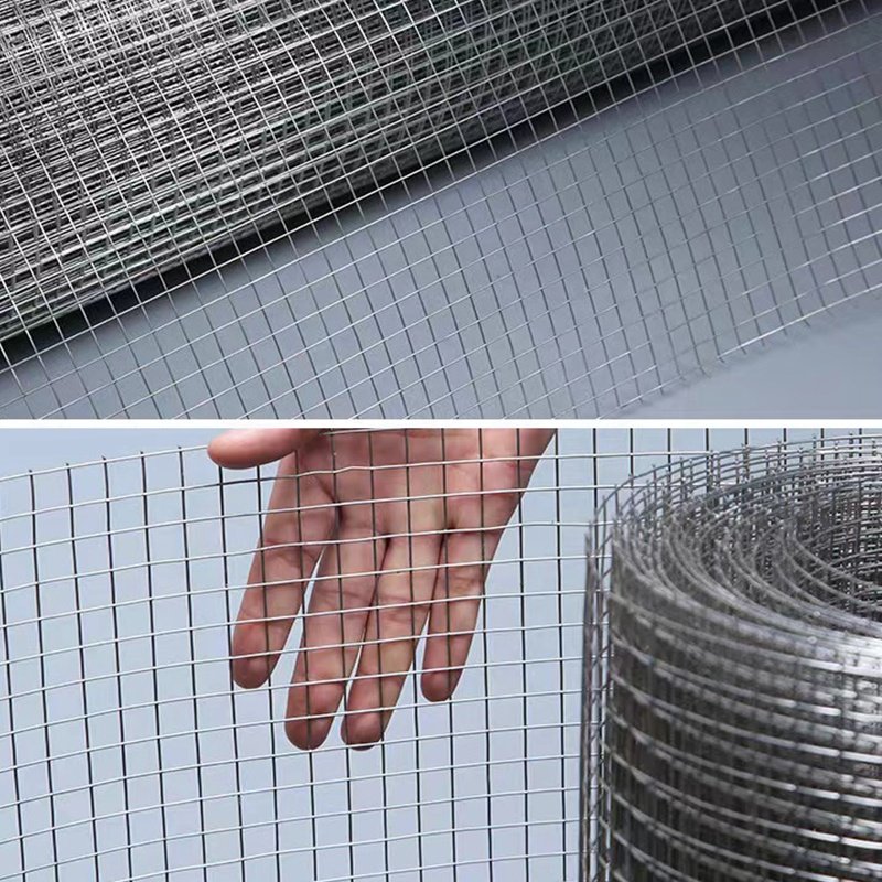 Heavy Duty 304 Stainless Steel Welded Wire Mesh Roll 316 Stainless Steel Welded Mesh Panel for Filtration & Protective Barriers