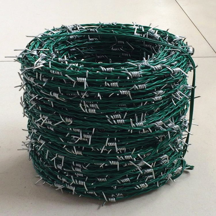 Hot dip Galvanized Barbed Wire for fencing (500meter/coil)