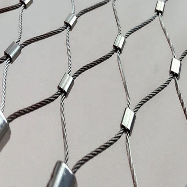 Stainless Steel Wire Rope Mesh / Rope Netting / Wire Mesh Nets