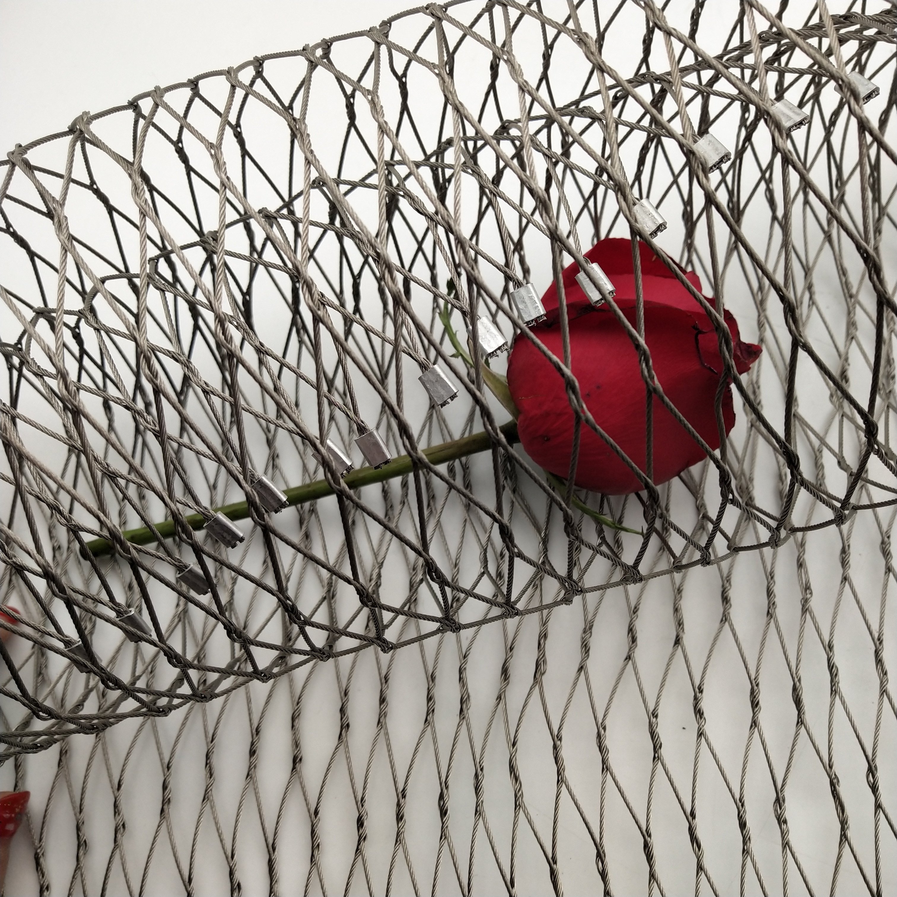 Stainless Steel Wire Rope Mesh / Rope Netting / Wire Mesh Nets