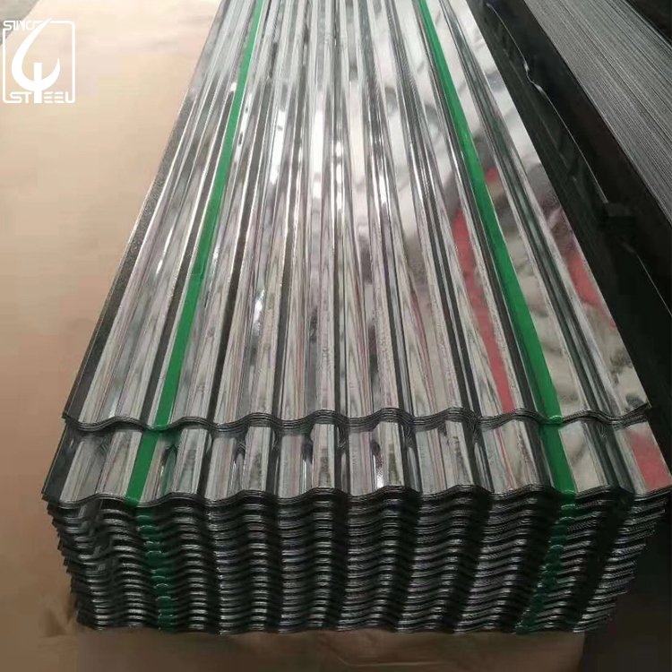 bwg 28 gauge galvanizing coating thickness zinc corrugated galvanized steel roofing sheet