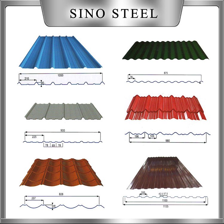 bwg 28 gauge galvanizing coating thickness zinc corrugated galvanized steel roofing sheet