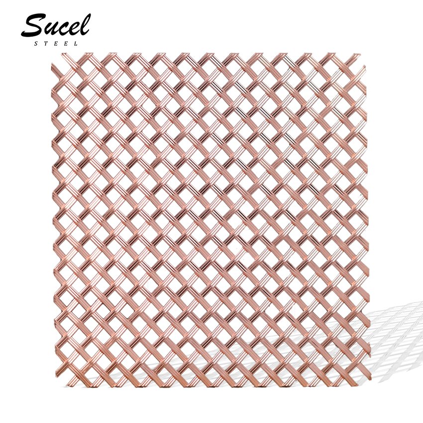 Sucel Steel Metal Building Materials 201 304 316 Decorative Stainless Steel Mesh Sheet