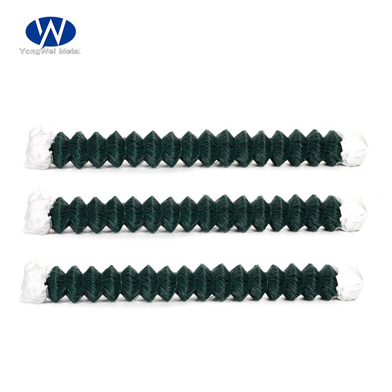 Factory Direct Sales 8 foot Pvc Coated electric galvanized chain link fence