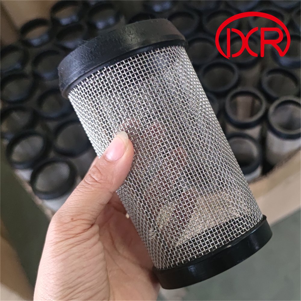 Wholesale Vacuum Cleaner Filter Screen Cylinder Stainless Steel Wire Mesh Filter Tube Punch