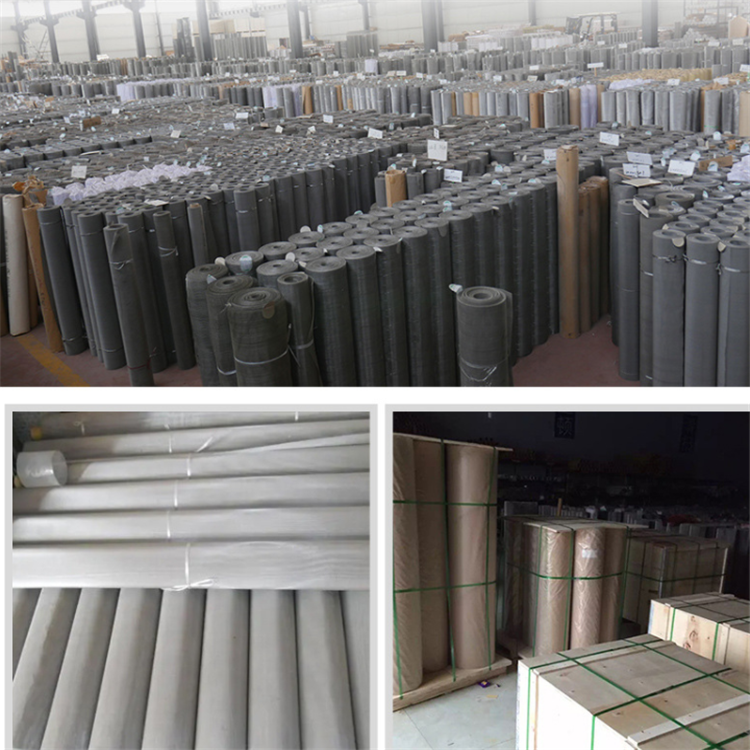 100 200 300 600 mesh pure titanium nickel stainless steel woven wire mesh