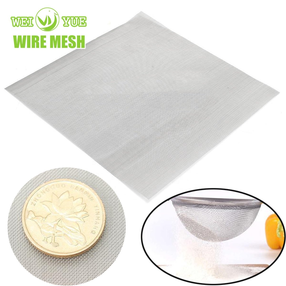 Factory Direct And stainless Steel 304 316 Wire Mesh And Filter Net Screen Cloth Metal Mesh Square Wire Netting Woven Mesh