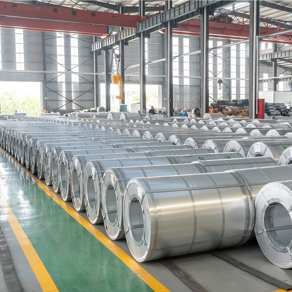 Prime z275 zinc coated metal coil regular spangle galvanized steel coils for building materials