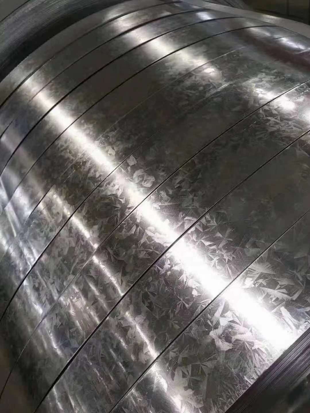 Manufacturer Gi Sgcc Dx51d Zinc Cold Rolled Hot Dipped Galvanized Steel Coil Strip Gi 0.23X39MM Galvanized Steel Strips
