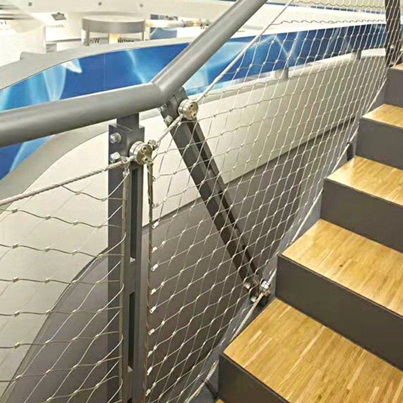 304 316 316L Decorative Mesh Stainless Steel Flexible Wire Rope Mesh Net