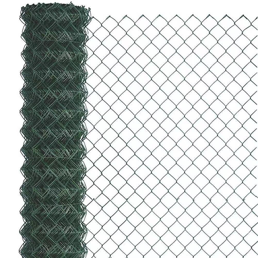 Chain Link Mesh Twill Weave Farm Fence Galvanized Steel Wire woven chain link fence