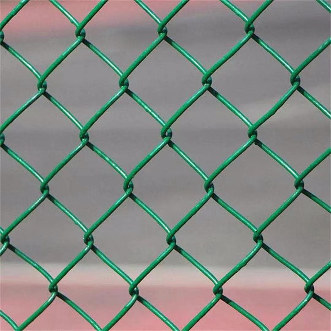 Chain Link Mesh Twill Weave Farm Fence Galvanized Steel Wire woven chain link fence
