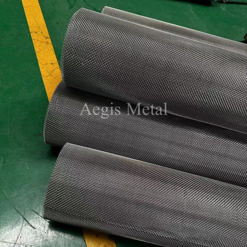 2 3 4 5 Mesh x 1.2mm 4x4mm 5x5mm 6x6mm Stainless Steel SS316 SS304 plain crimped wire mesh