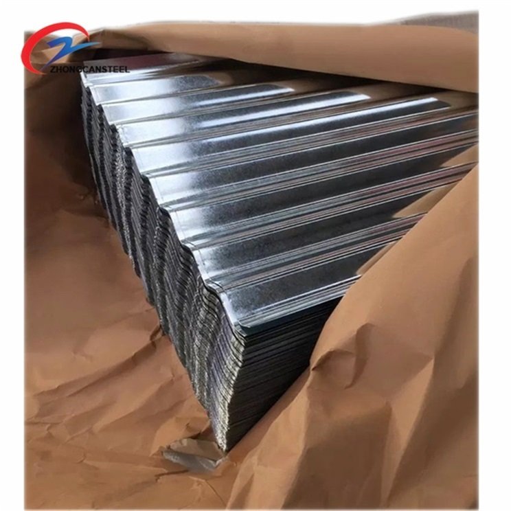 22 Gauge Corrugated Galvanized Zinc Roof Corrugated Steel Sheet Iron Steel Roof