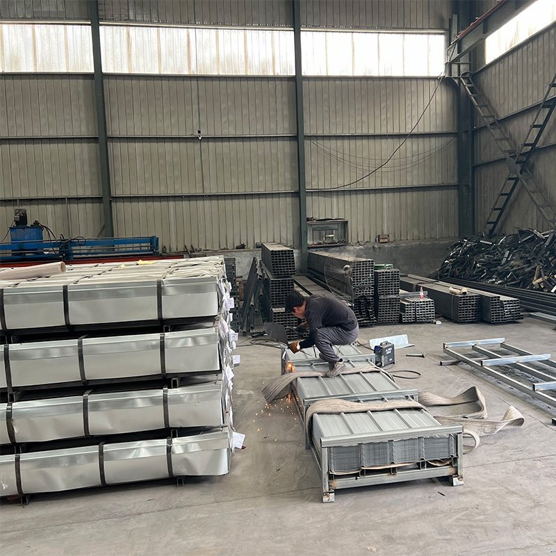 Super Quality High glossy 0.5mm 1000mm Ral Color Customized roofing iron sheets corrugated metal for construction