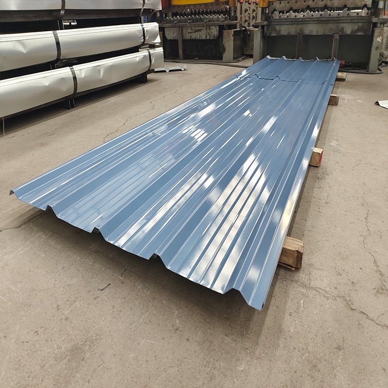 Super Quality High glossy 0.5mm 1000mm Ral Color Customized roofing iron sheets corrugated metal for construction